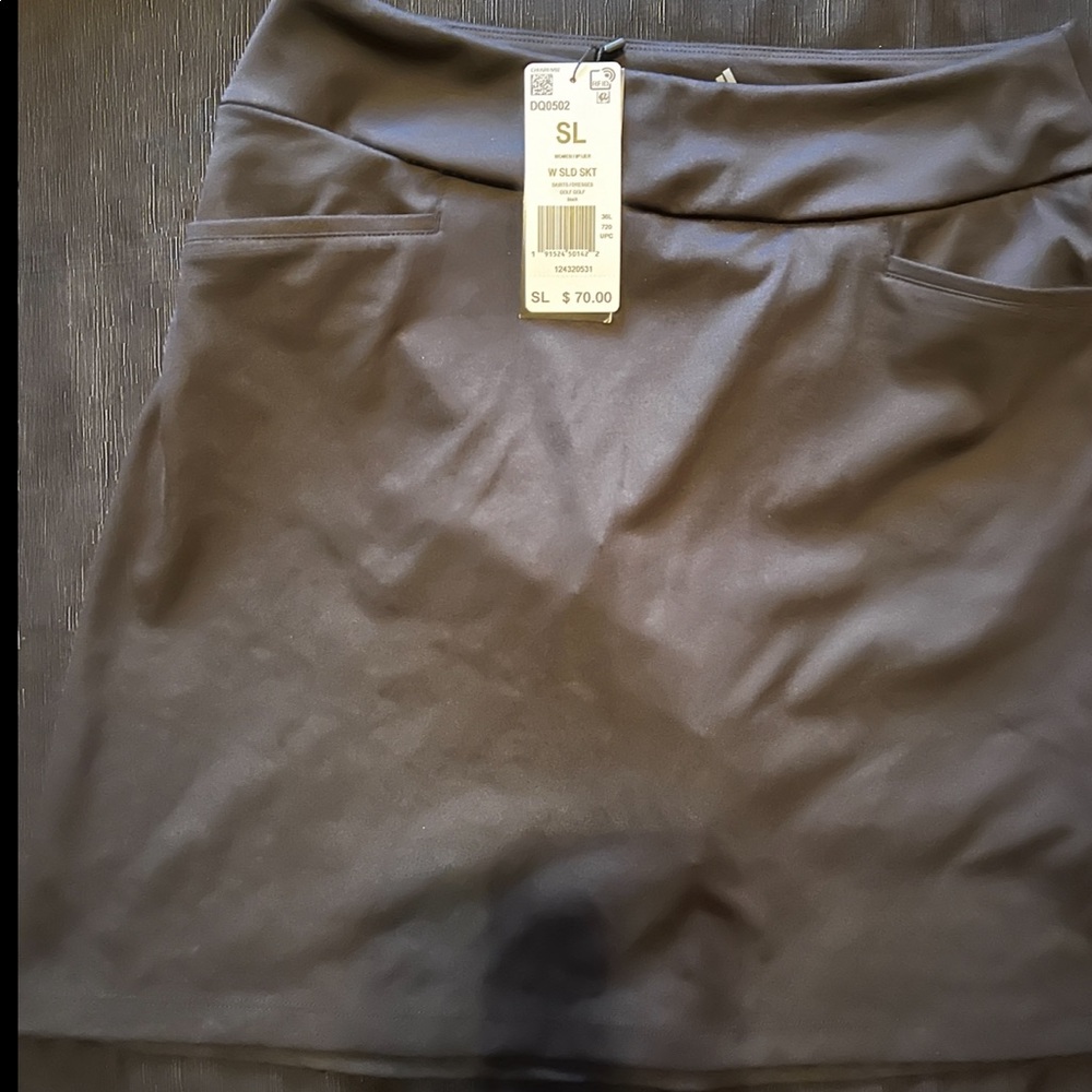 Brand-new black Adidas golf Skort